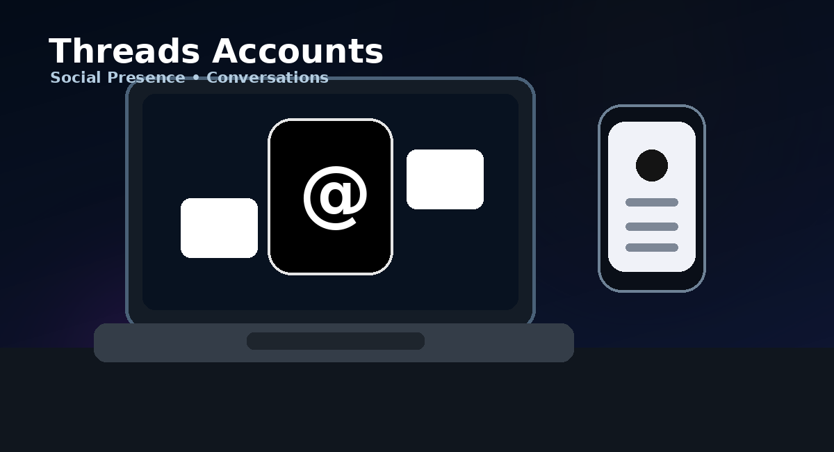 Threads Accounts: Building a Consistent Social Presence