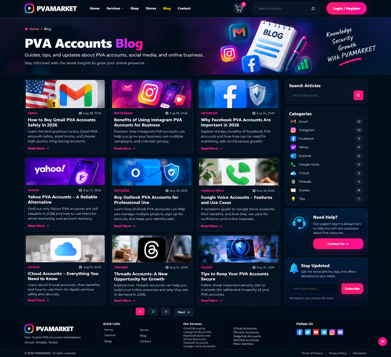 PVAMARKET PVA Accounts Blog